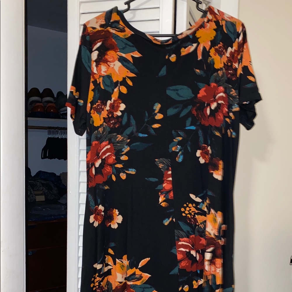 Floral T-Shirt Dress